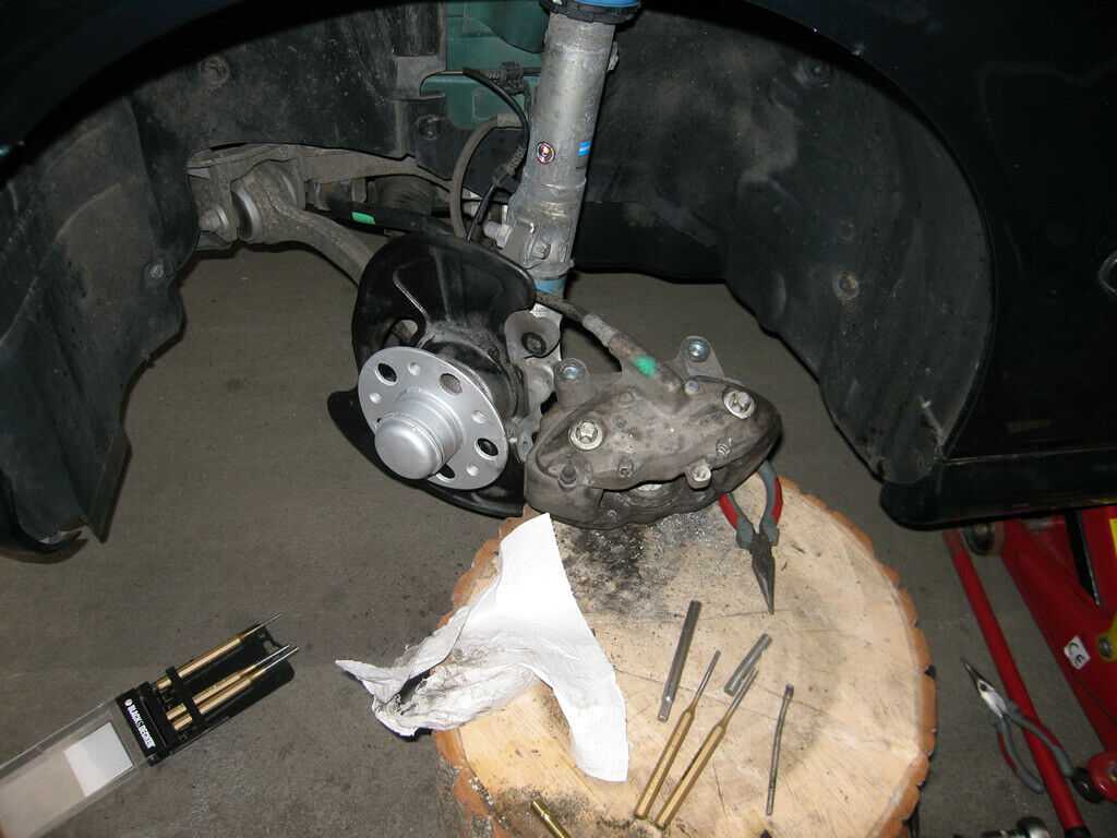 320CDI Bremse komplett + wechsel auf gelochte Scheiben(original)