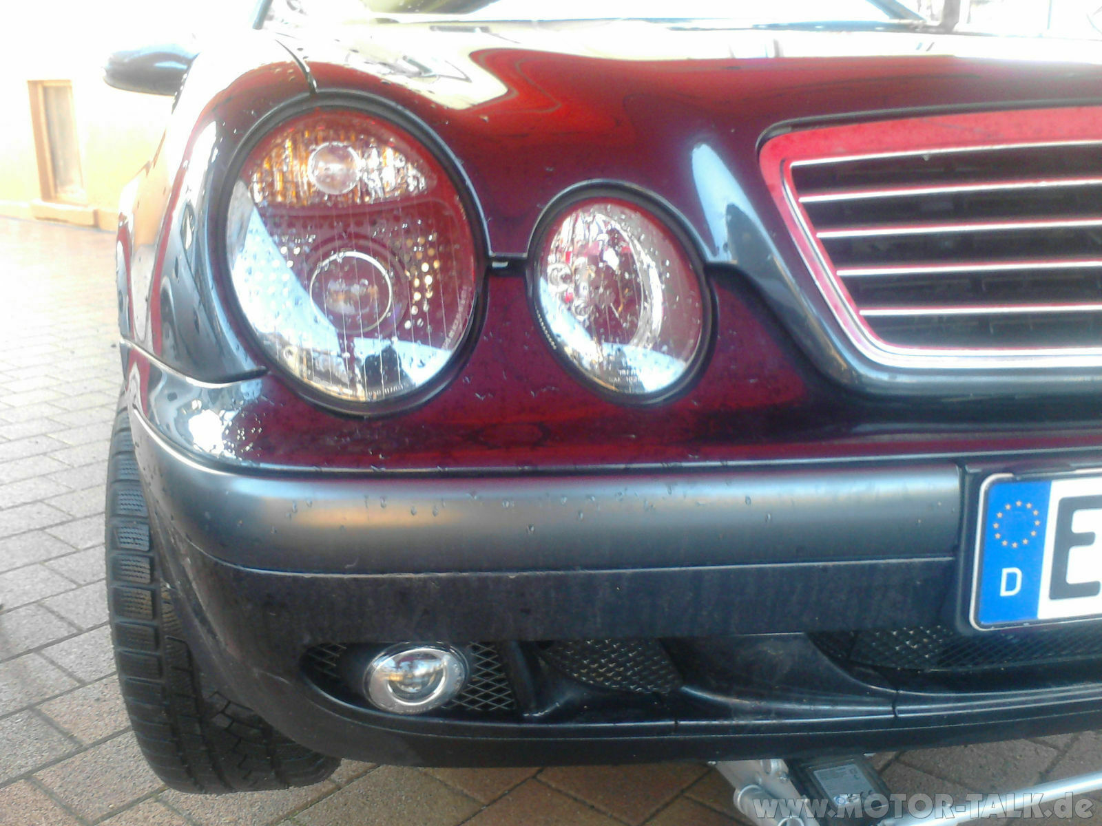 Klarglas Scheinwerfer für CLK...