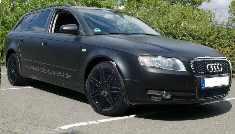 A4 Avant schwarz matt folieren! Anschauen..Thread mit Bildern!