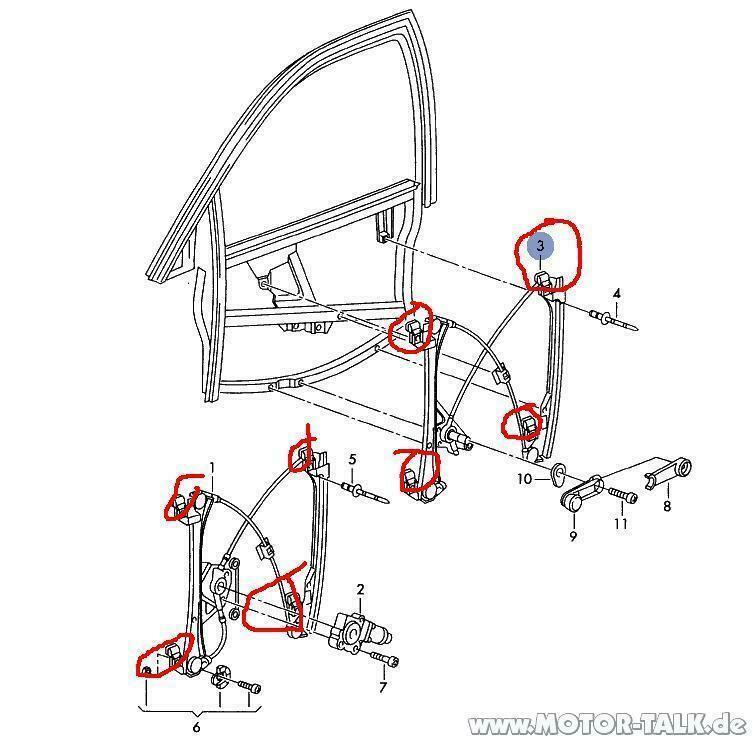 Reparatursatz Fensterheber wo einbauen