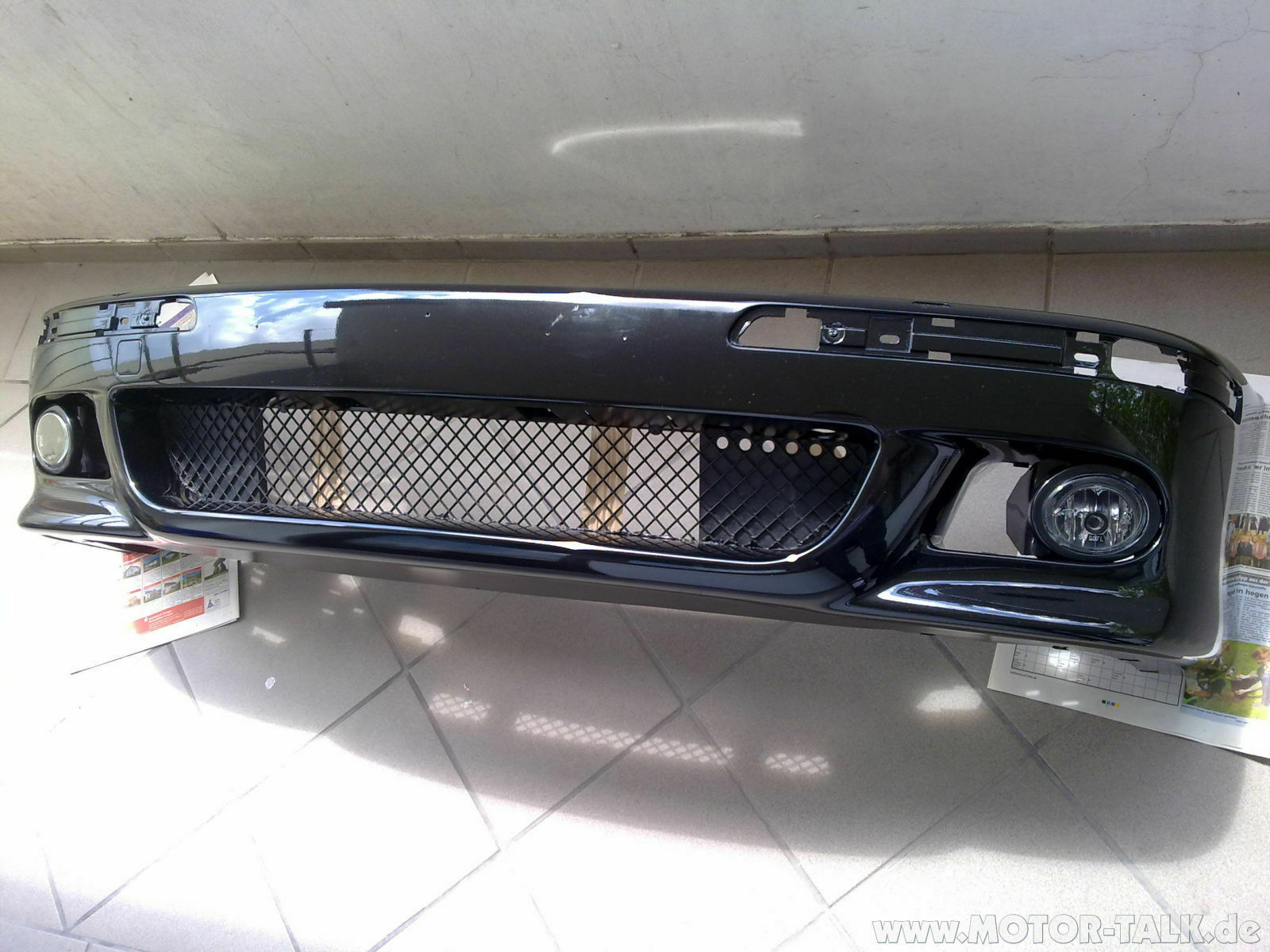 M Stoßstange reparieren (Kleben/Spachteln)