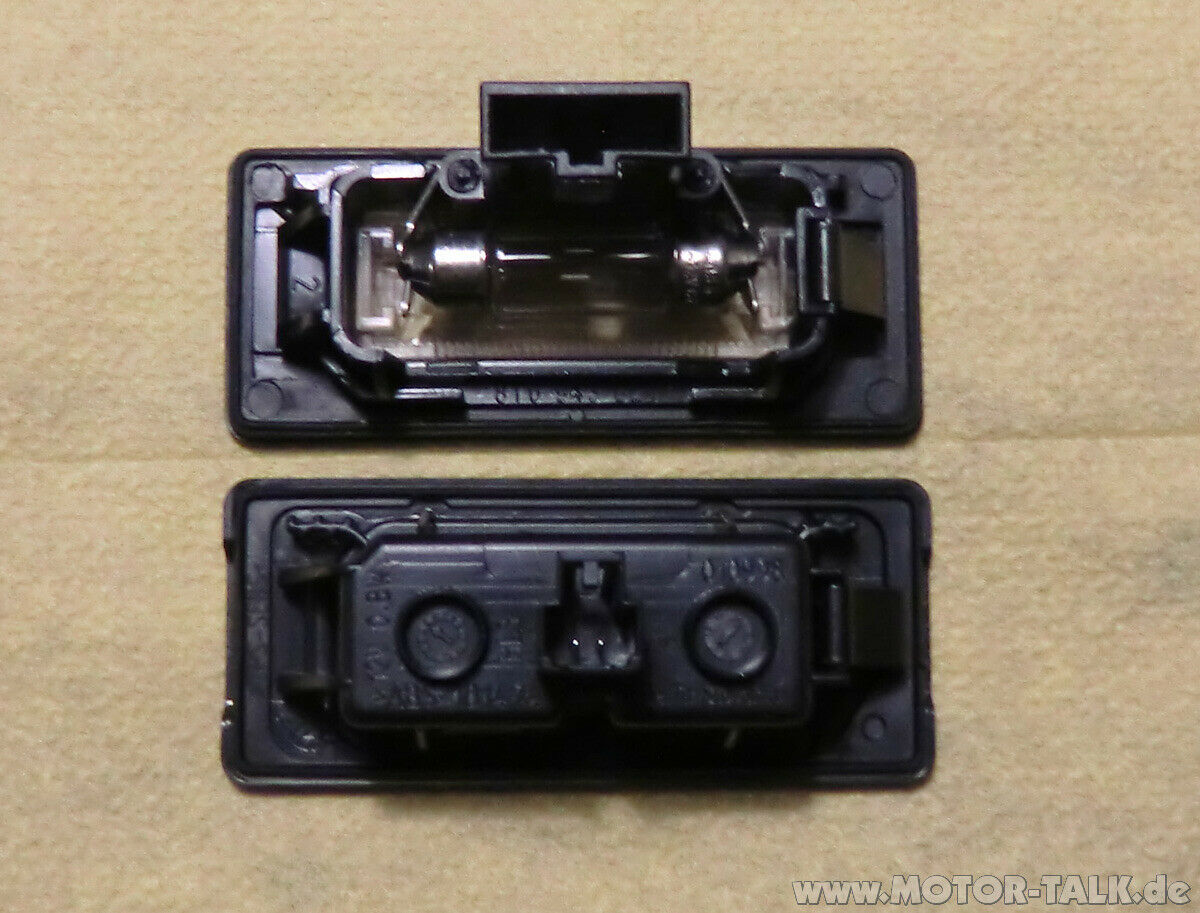 Die original Audi LED Kennzeichenleuchte ist da!