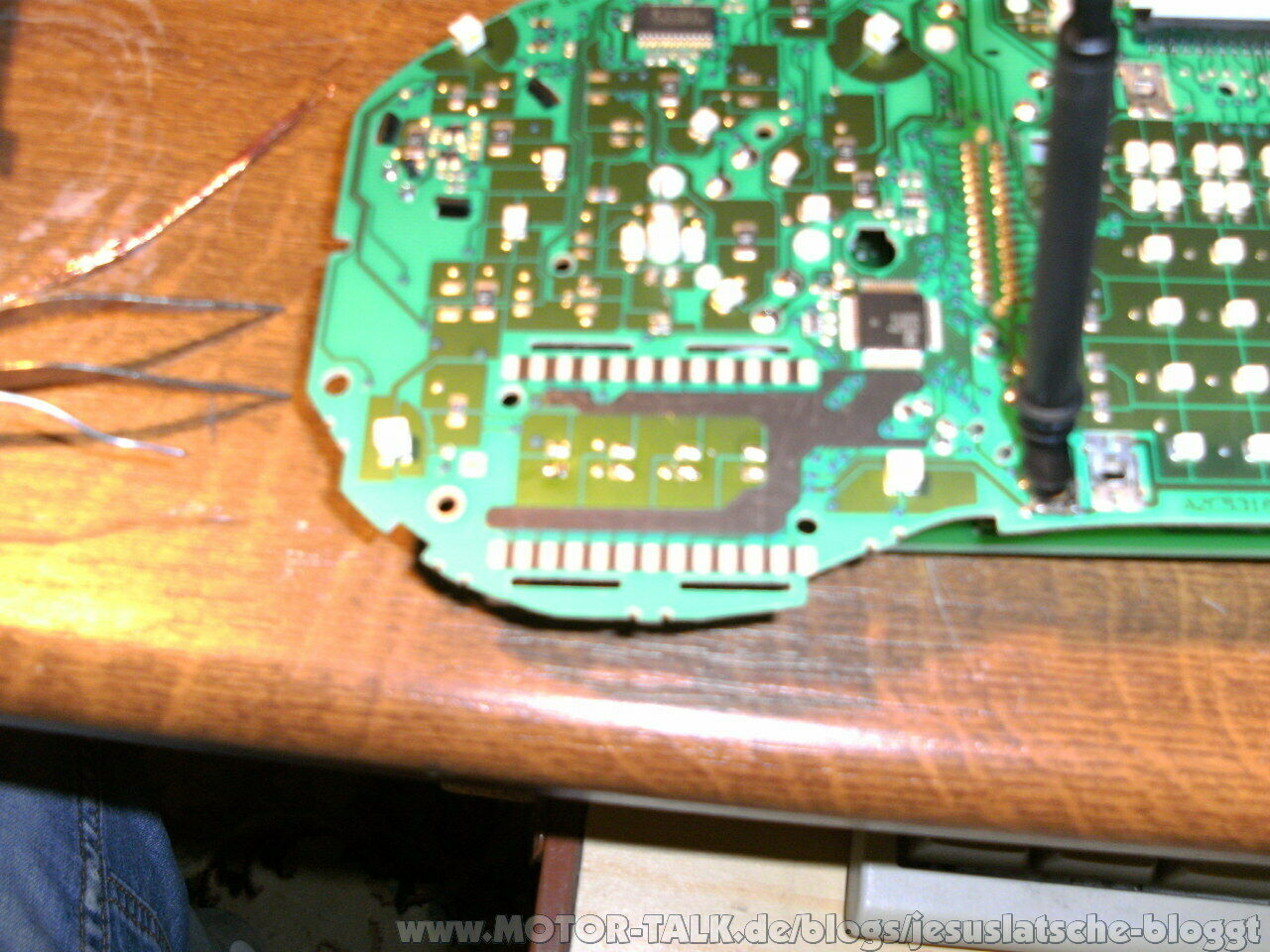 Zeiger im Kombiinstrument ändern