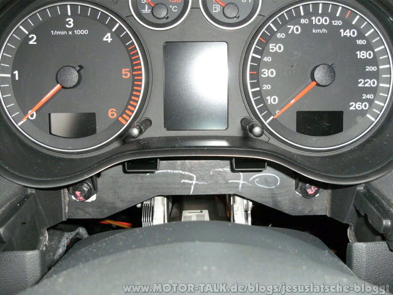 Zeiger im Kombiinstrument ändern