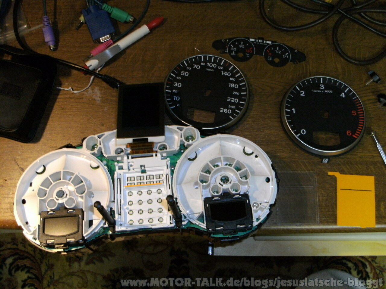 Zeiger im Kombiinstrument ändern