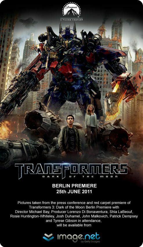 Transformers 3 Filmplakat