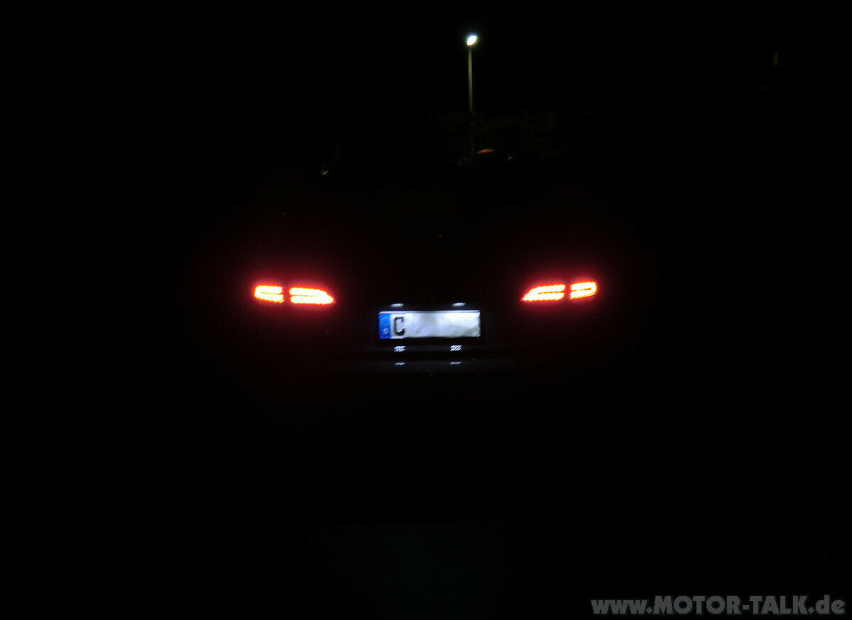 Die original Audi LED Kennzeichenleuchte ist da!