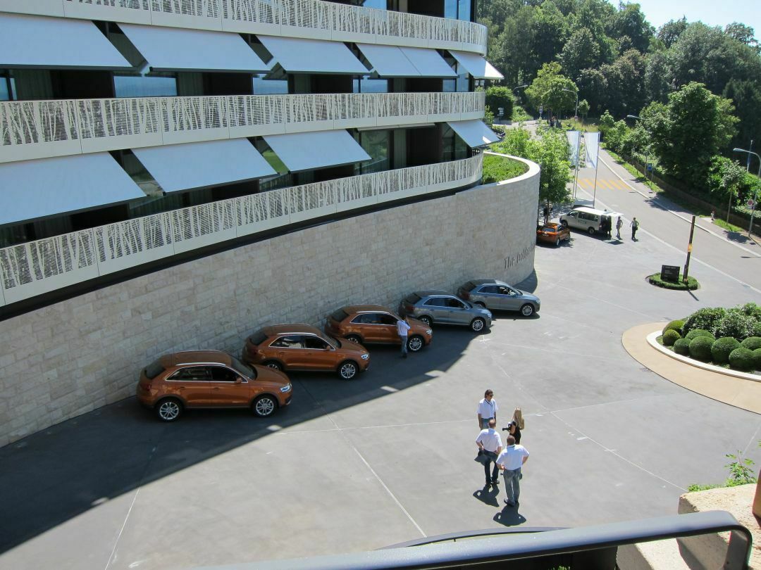 Audi Q3 Testfahrt am Zürichsee