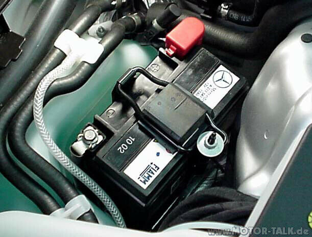 Rote Batterie Fehlermeldung