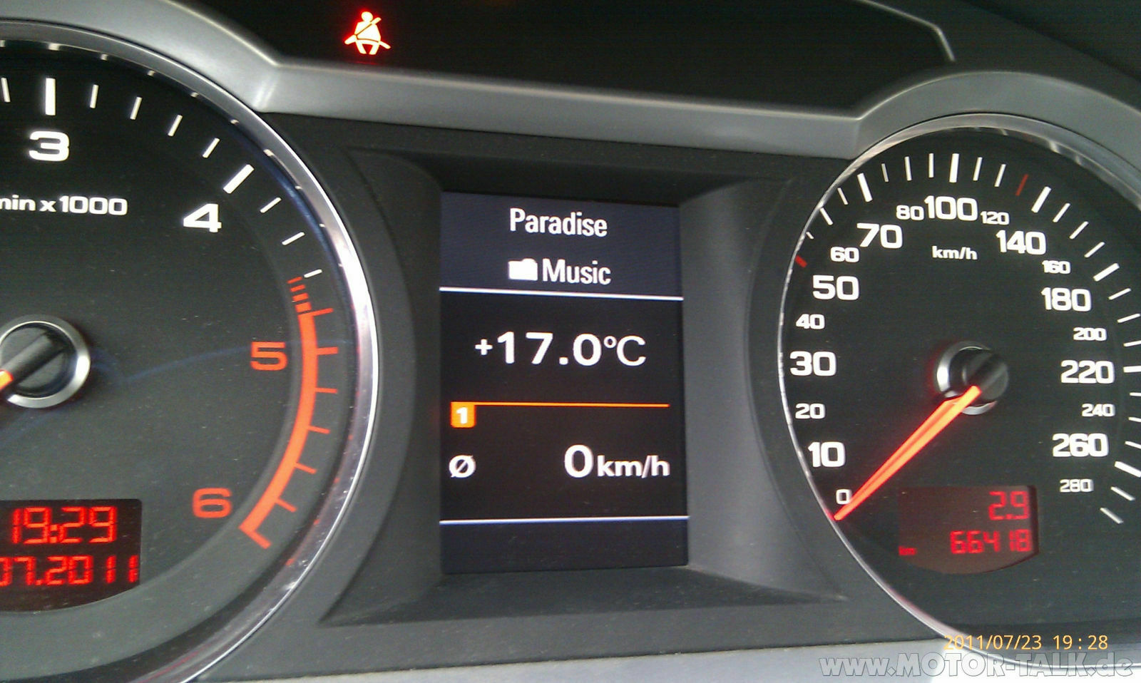 Facelift Kombiinstrument im VFL eingebaut!