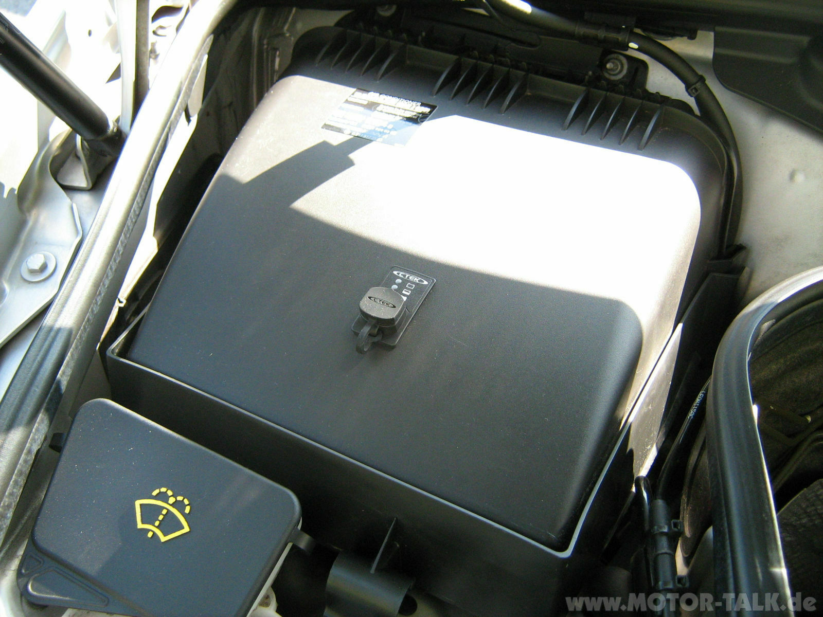 Rote Batterie Fehlermeldung