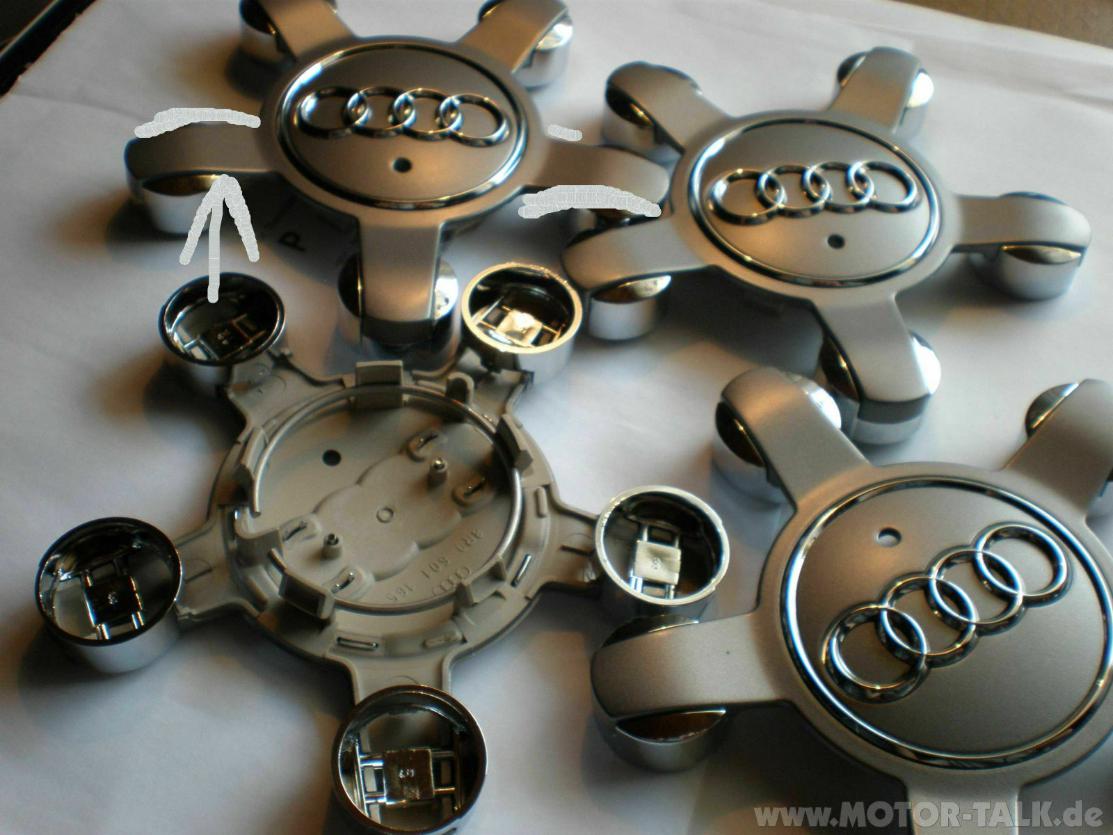 Welcher Nabendeckel? 5-Arm sternförmig