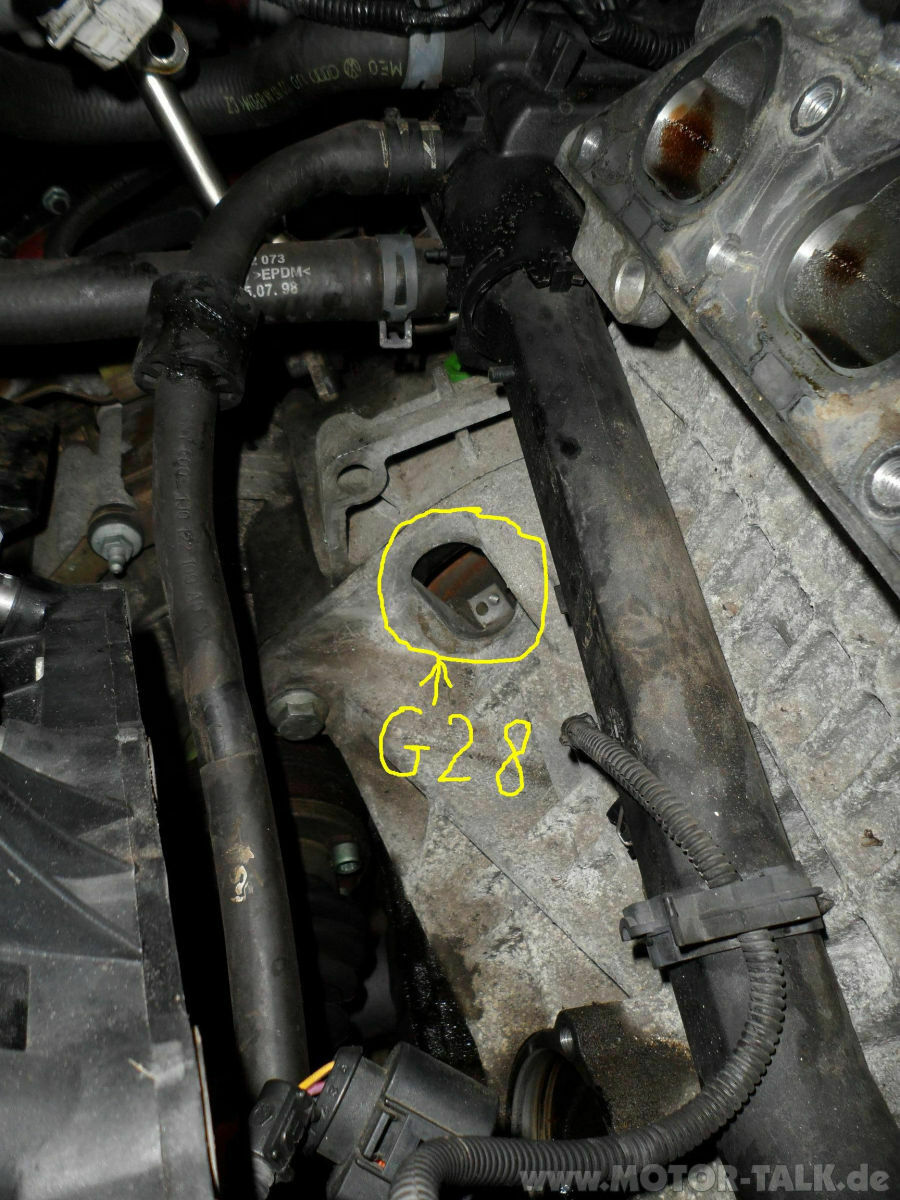 G28 Drehzahlgeber beim 1,6 16v ATN Motor