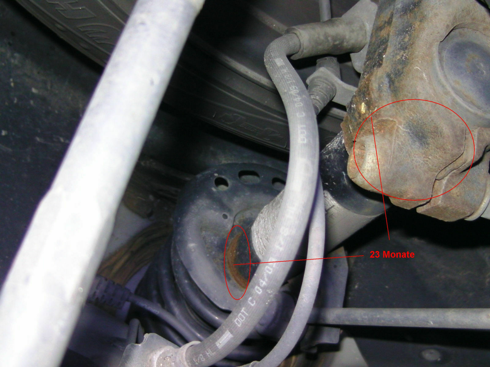 Golf 6 Plus rostet Korrosion Achsteile EZ 10/2009 erst 1800 km