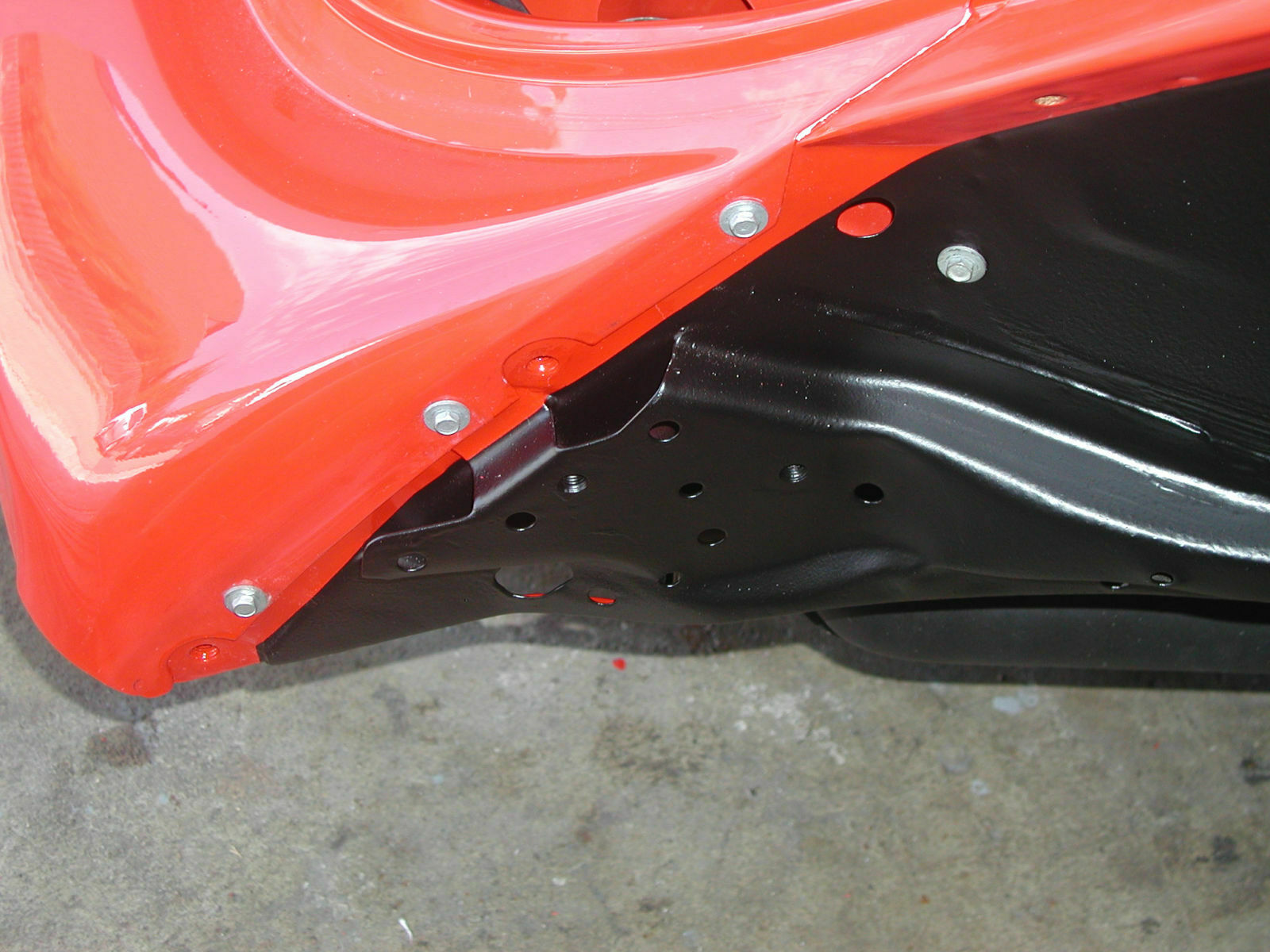 Abschraubbares heck blech?