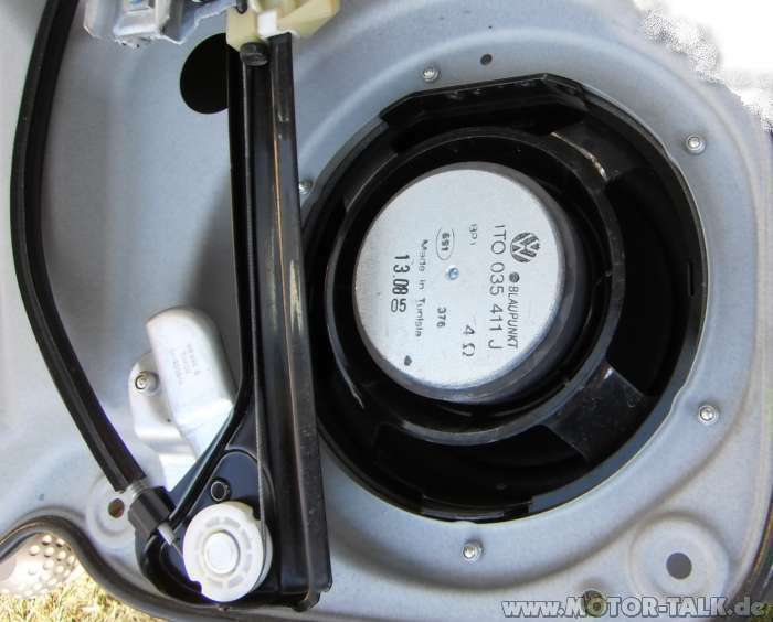 Wasser in den Türen / Lautsprechereinbau 2KN