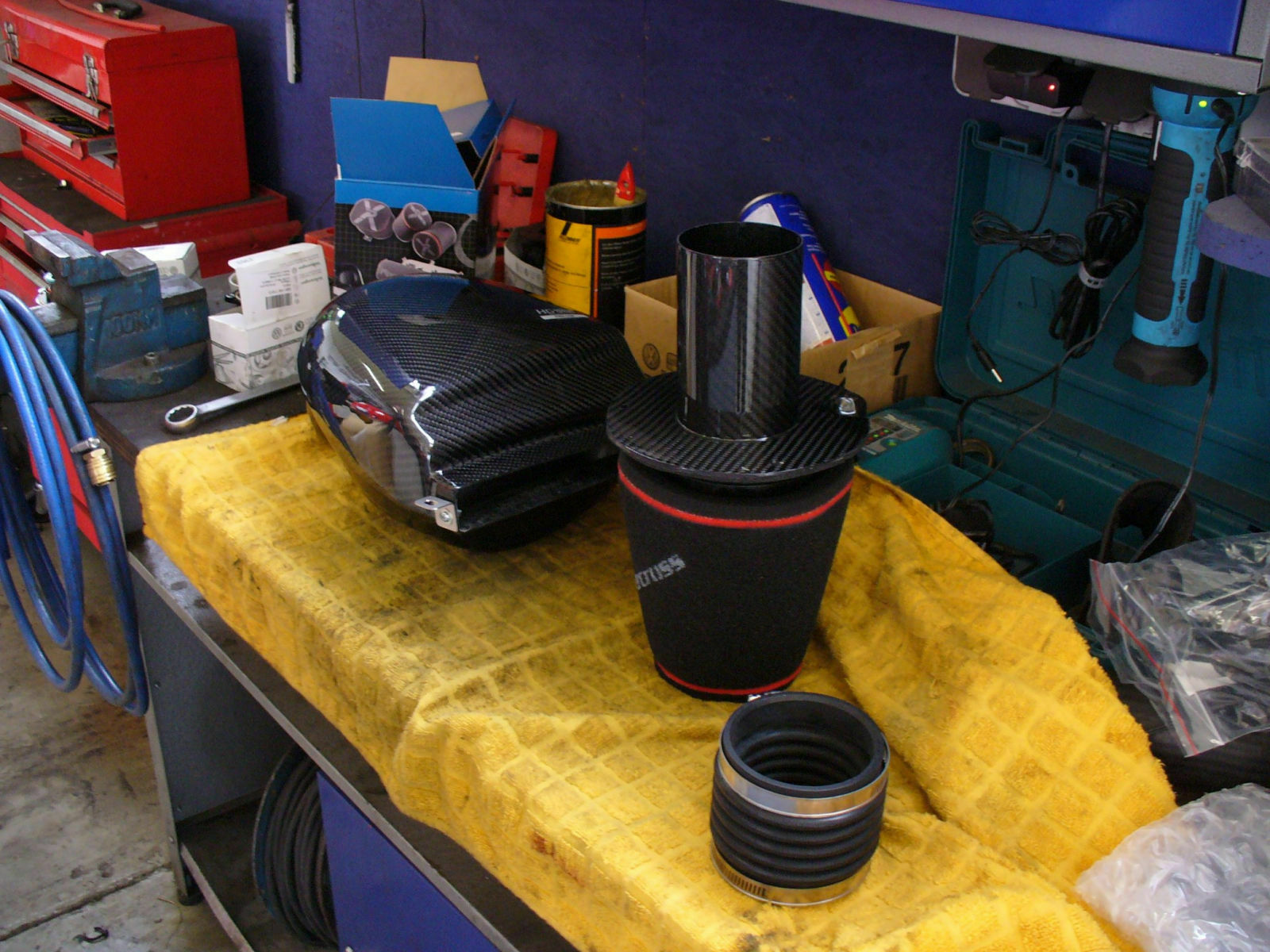 Golf 6 GTI Abgasanlage und Fahrwerk