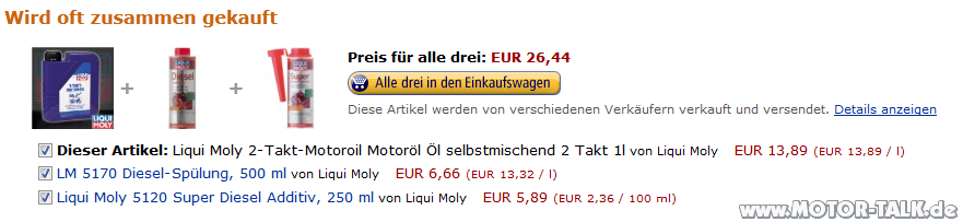 2-Takt-ÖL LM 1052 - günstige Quelle/Shop gesucht