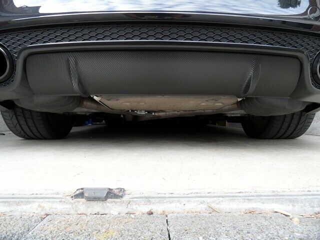 Heckdiffusor schwarz foliert / folieren lassen