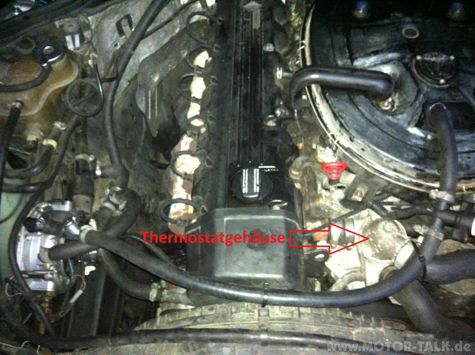 Temperatur geht nach schnellen Fahrten hoch, wenn ich danach abstelle