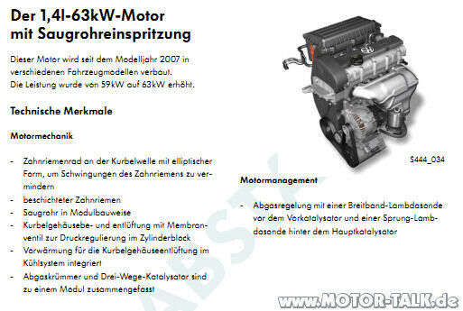 Ist der 1,4 Liter 59 KW Benzinmotor in Ordnung?