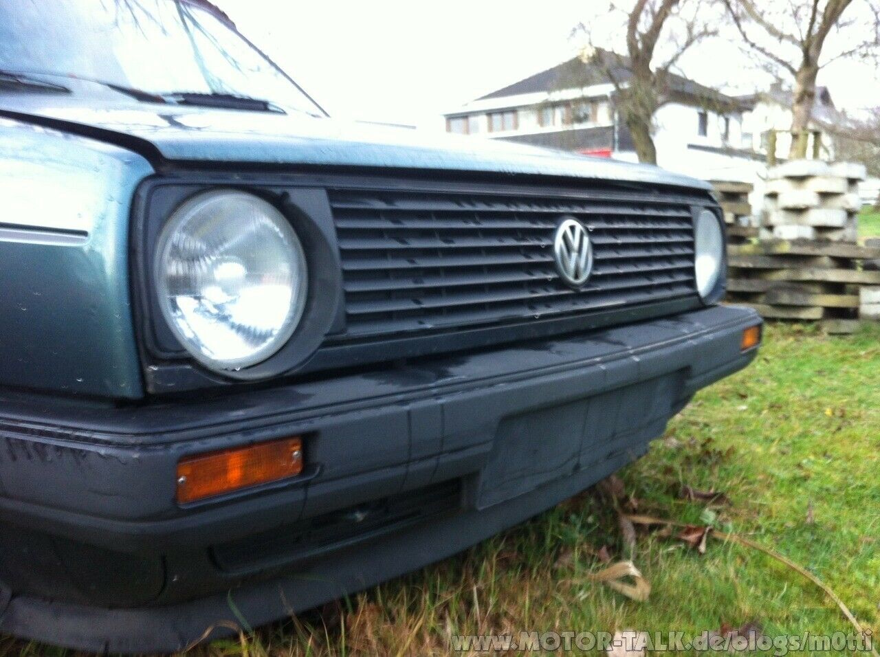 84er Golf GTI II Auferstehung aus der Obstwiese / Teil 1