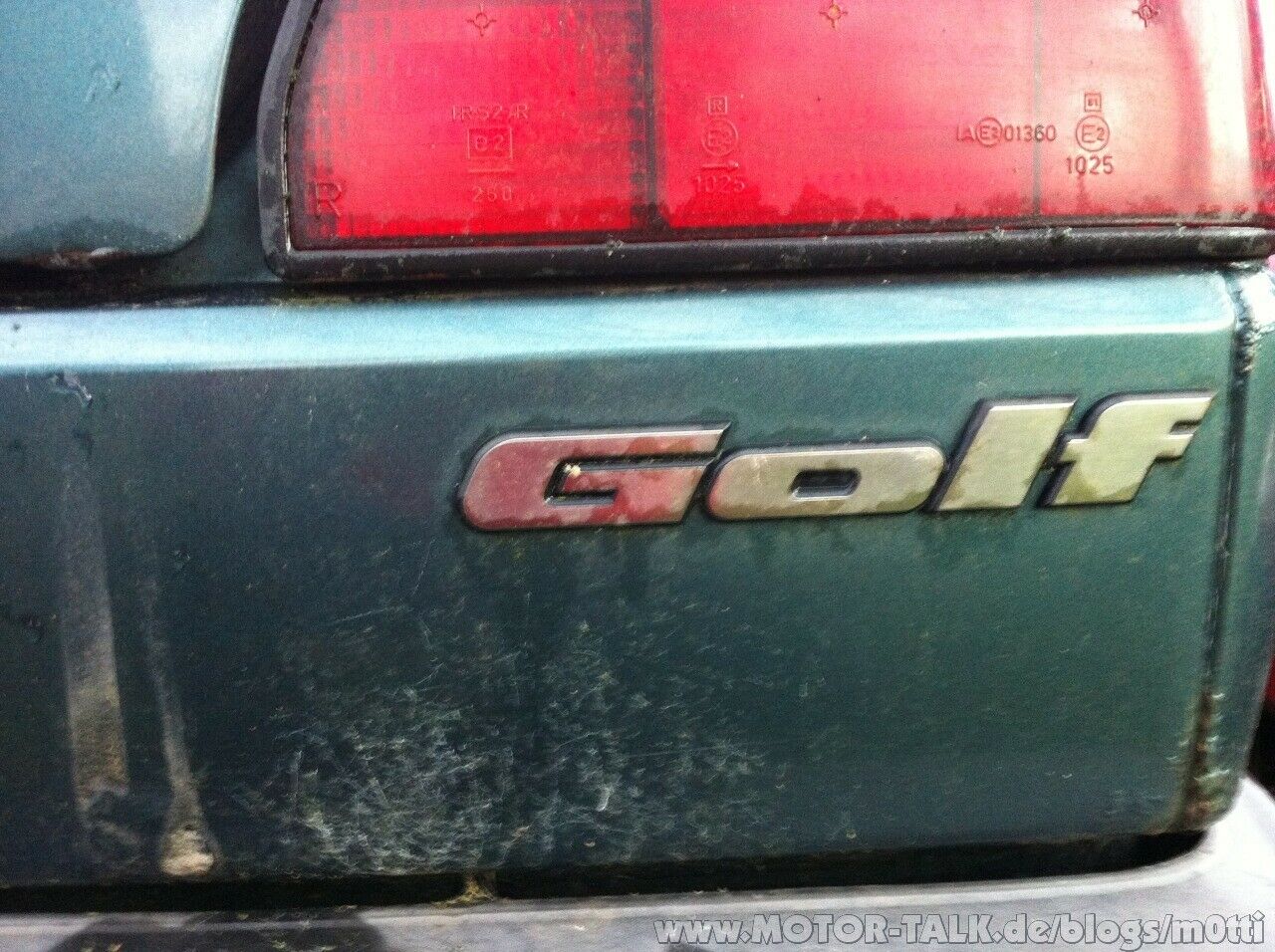 84er Golf GTI II Auferstehung aus der Obstwiese / Teil 1