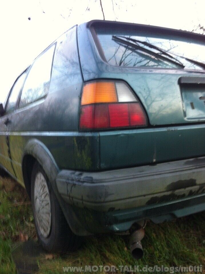 84er Golf GTI II Auferstehung aus der Obstwiese / Teil 1