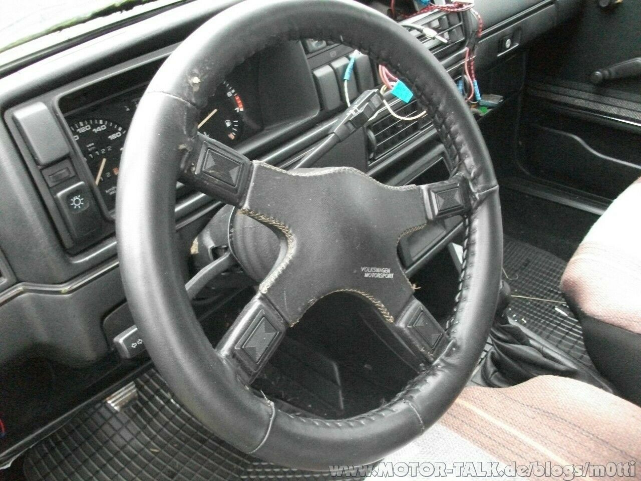 84er Golf GTI II Auferstehung aus der Obstwiese / Teil 1