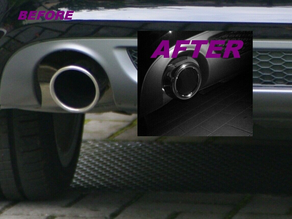 A6 Auspuffblenden (Original Audi Zubehör)