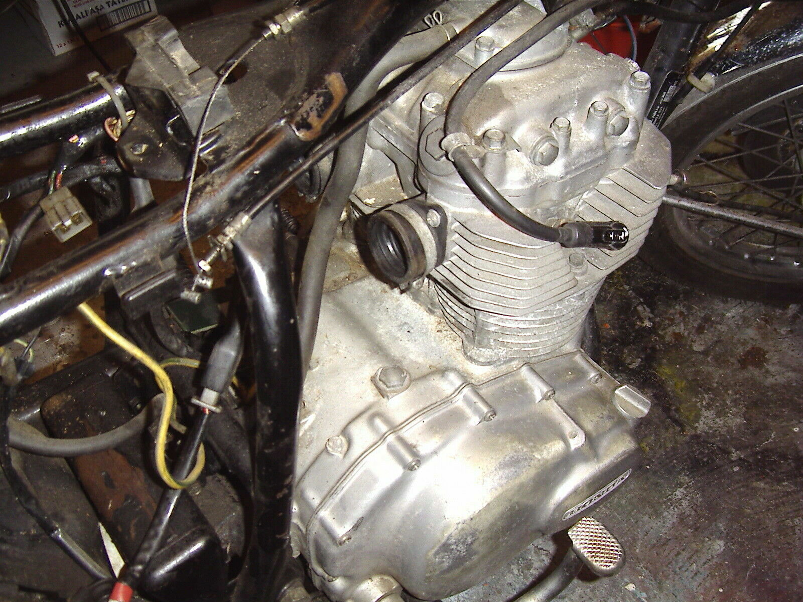 Restauration einer Honda CB250 Bj. 73