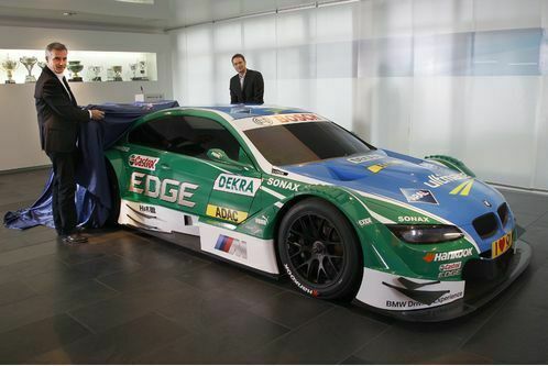 Erster DTM-BMW im fertigen Look