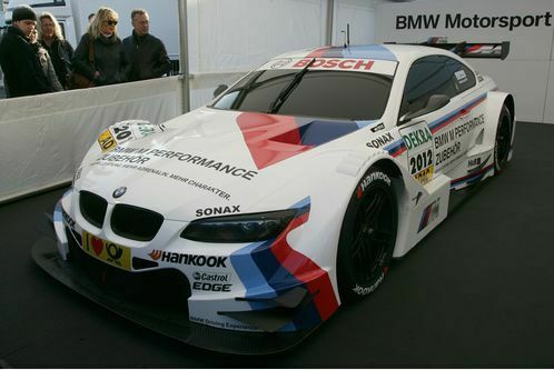 Erster DTM-BMW im fertigen Look