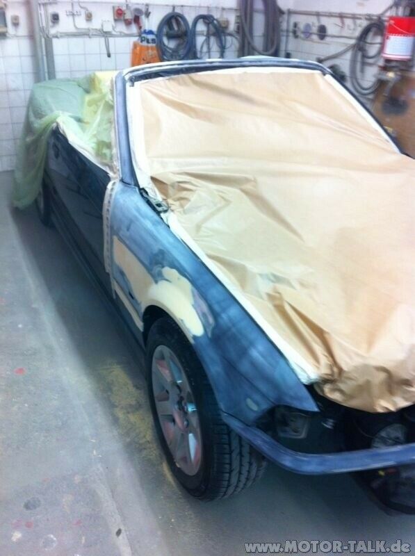 Mein Cab war endlich beim Lacker.....