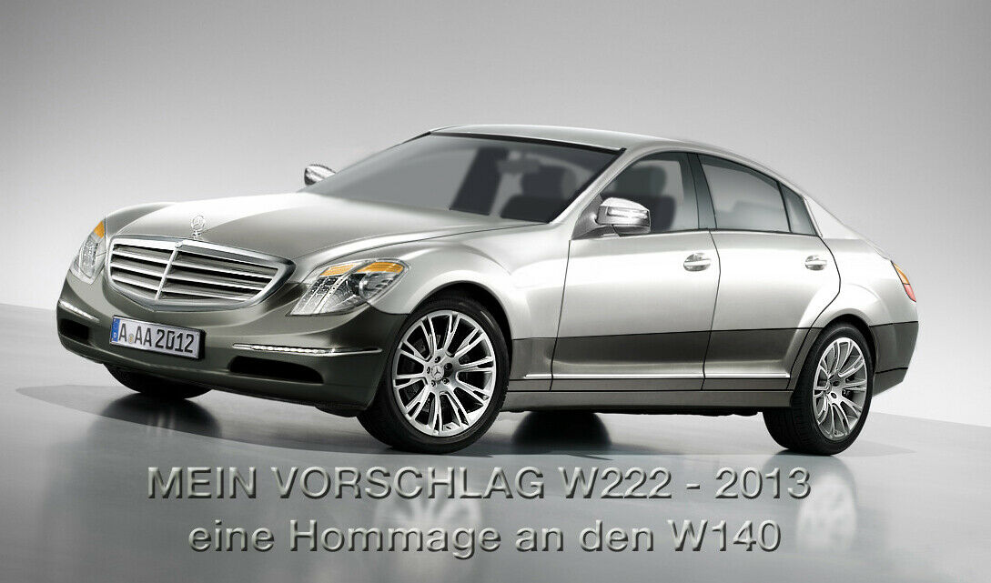Erlkönig neue S-Klasse (W222)