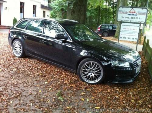 Der Audi hier noch mit 19Zoll R&auml;dern