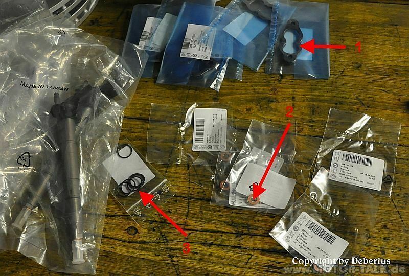 Bericht: Injektorwechsel bei einem V6 3.0TDI BKS