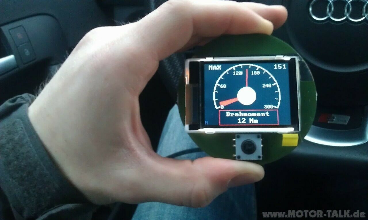 Ladedruckanzeige audi S3