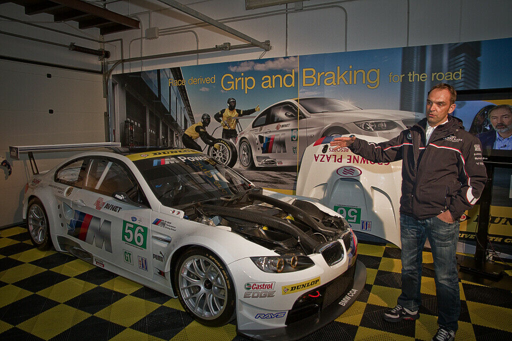 Jörg Müller von BMW Motorsport & M3 GT2