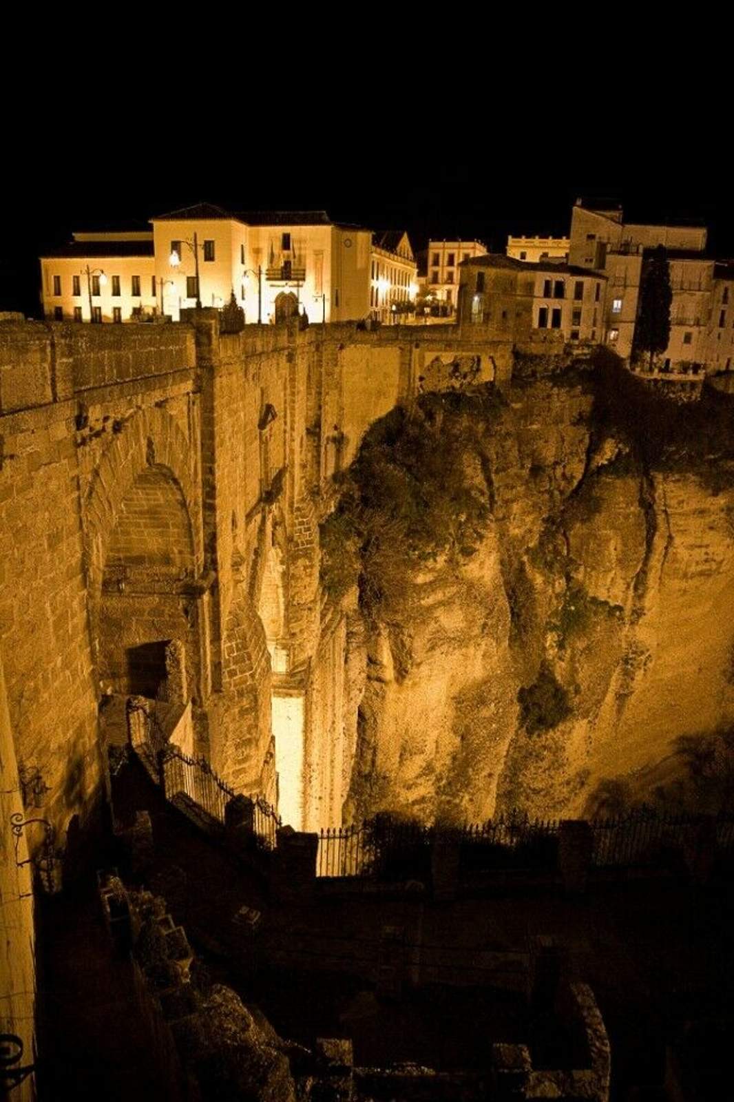 Blick vom Hotel in Ronda