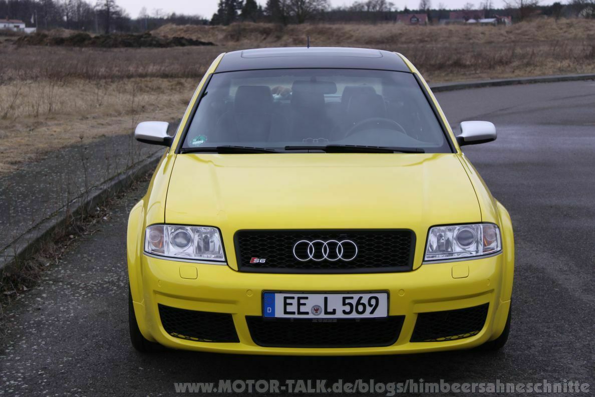 Audi S6 in Imola-Gelb