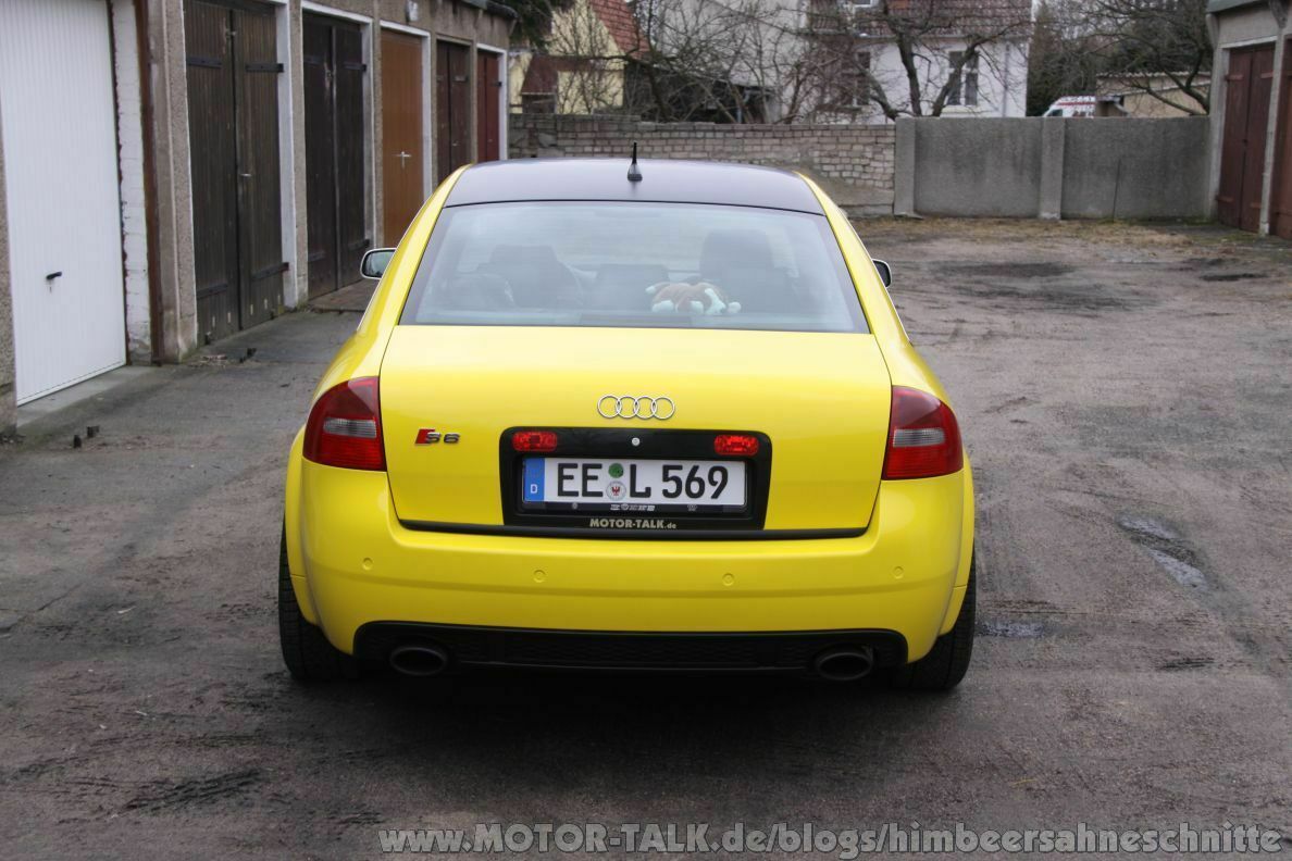 Audi S6 in Imola-Gelb