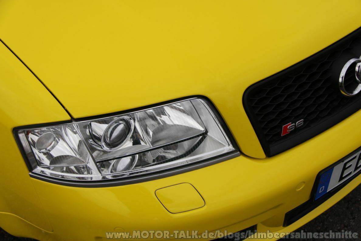 Audi S6 in Imola-Gelb