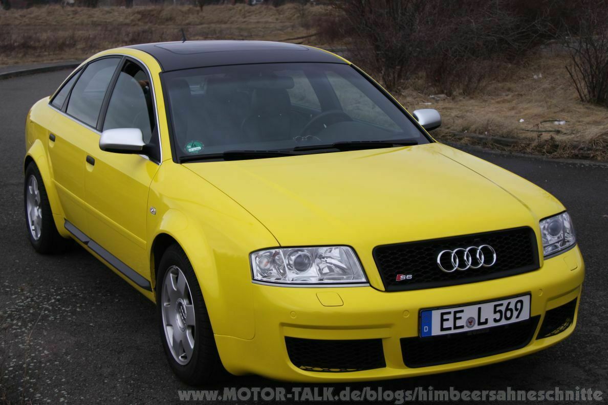 Audi S6 in Imola-Gelb