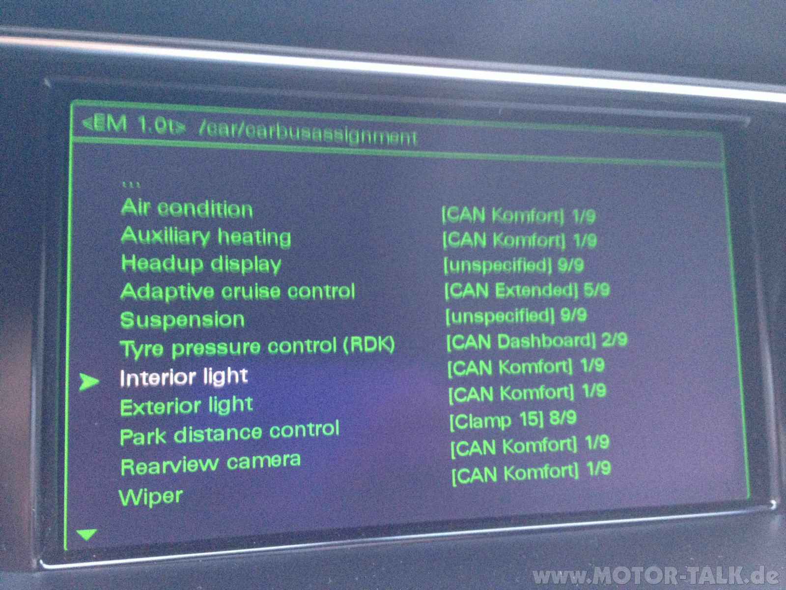 Drive Select nachrüsten/codieren (FACELIFT Modell)