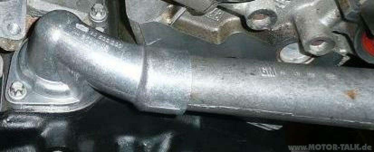 Thermostat beim Omega B MV6 einbauen