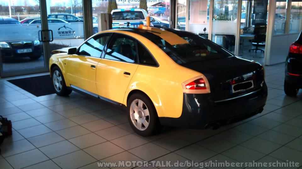 Audi S6 in Imola-Gelb