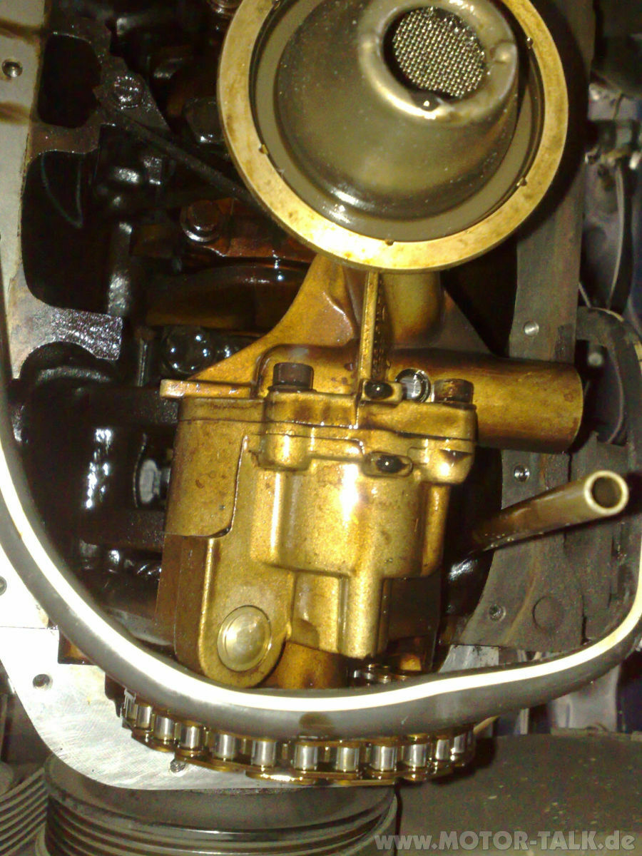 Wie wird die Kettenspannung der Ölpumpe beim ABU 1,6 75 PS eingestellt?