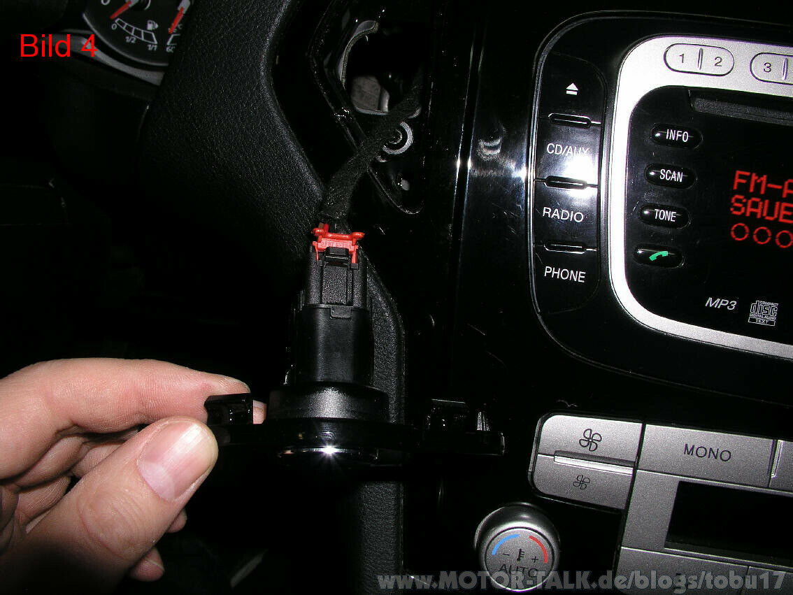 4-stecker-start-1 : Ford Mondeo Radio ausbauen : tobu17 : #204479656