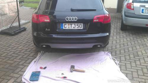 Audi A6 4F S6 Heckdiffusor Avant